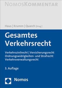 Gesamtes Verkehrsrecht 9783848771509 (Hardback)