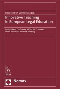 Innovative Teaching in European Legal Education By Germelmann