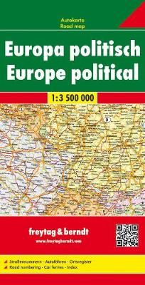 Europe Political By Freytag 9783850842228 (Sheet map, folded)
