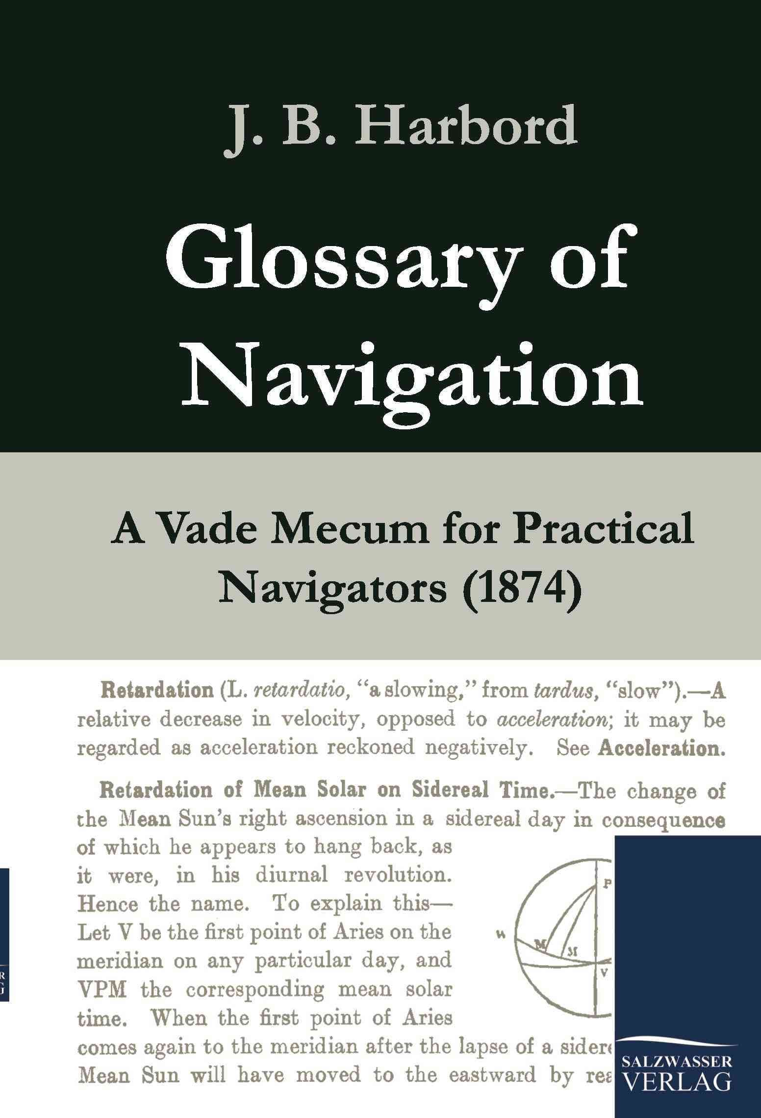 Glossary of Navigation By J B Harbord 9783861955726 (Paperback)
