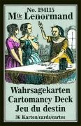 Lenormand Wahrsagekarten 9783898756082 (Cards)