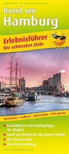 Around Hamburg, adventure guide and map 1,150,000 9783899201239