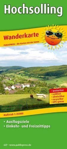 Hochsolling, Hiking Map 1:25,000 9783899206272 (Sheet map, folded)