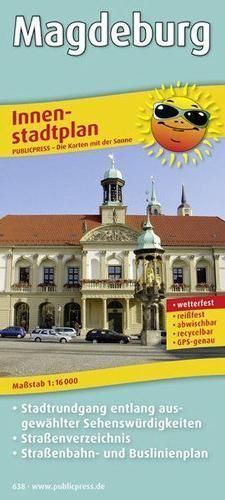 Magdeburg 9783899206388 (Sheet map, folded)
