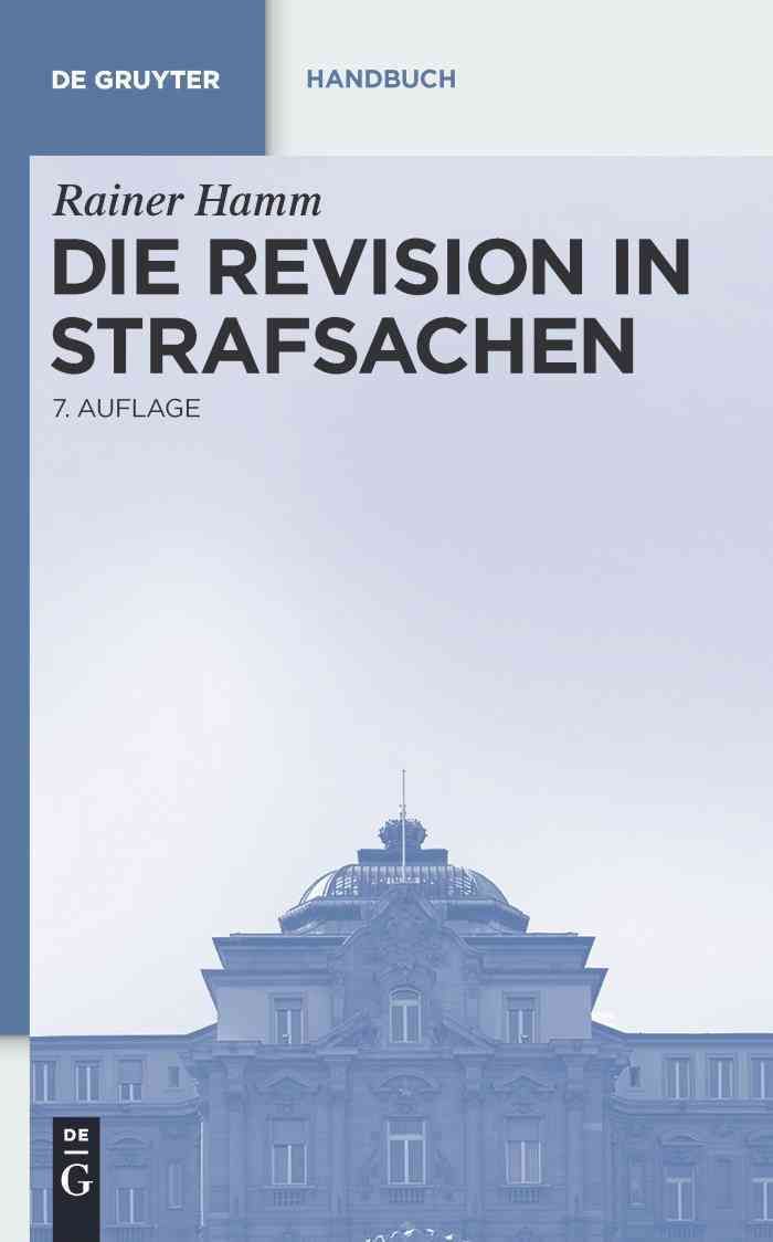 Die Revision in Strafsachen 9783899490213 (Hardback)