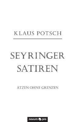 Seyringer Satiren By Potsch 9783991070948 (Paperback)