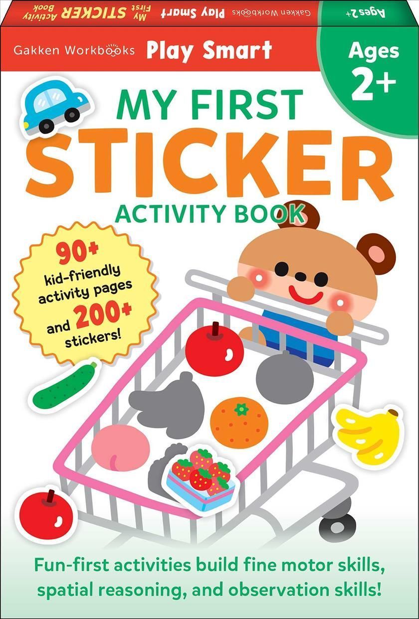 Play Smart My First Sticker Book 2+ By Gakken Early Childhood Experts