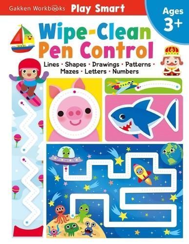 Play Smart Wipe-Clean Pen Control By Gakken Early Childhood Experts