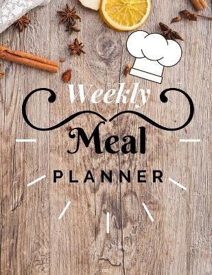 Amazing Planner & Organizer for Cooking & Shopping Large size 8,5 x 11"