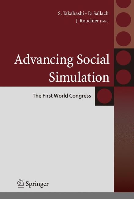 Advancing Social Simulation 9784431731504 (Hardback)