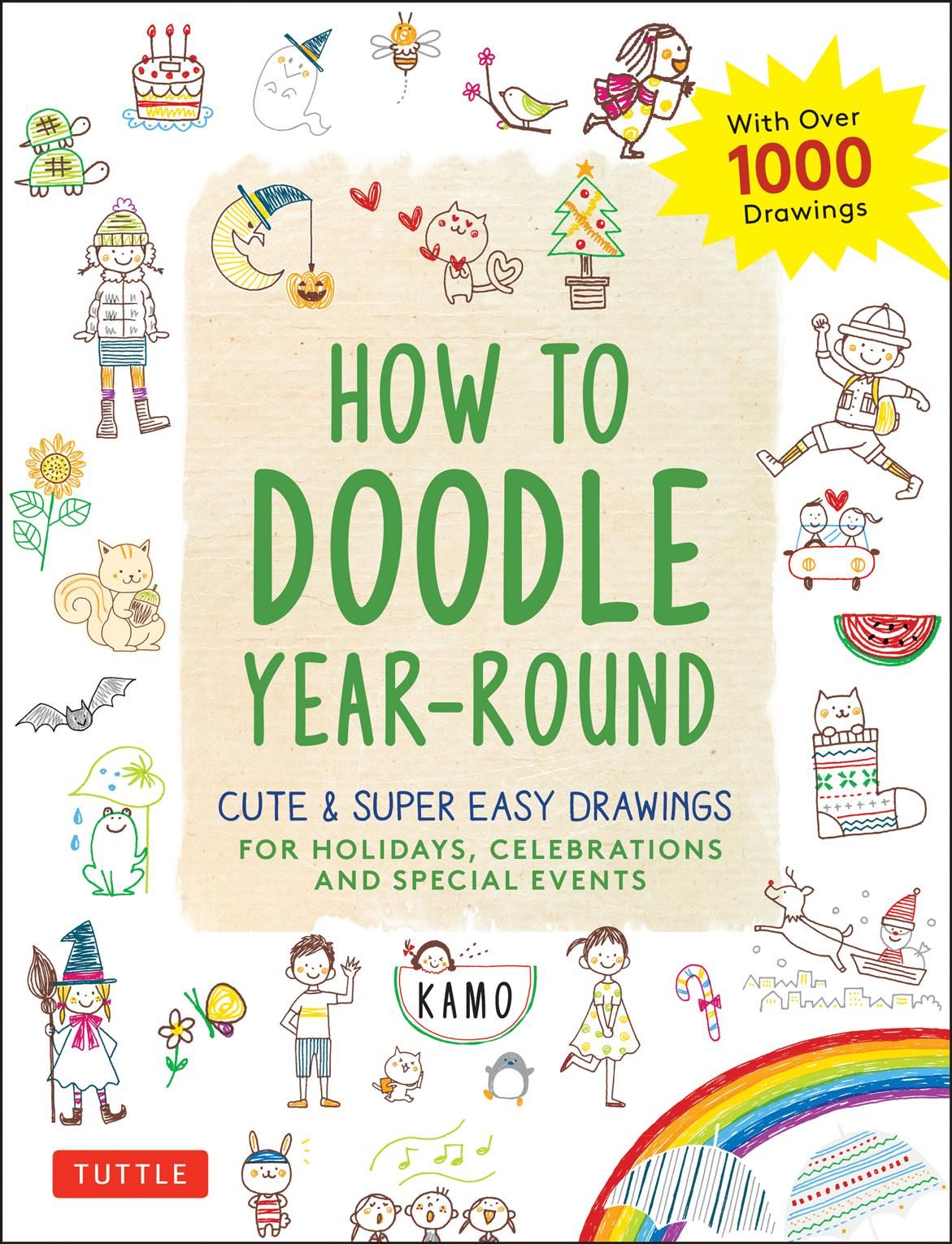 How to Doodle Year-Round By Kamo 9784805315866 (Paperback)