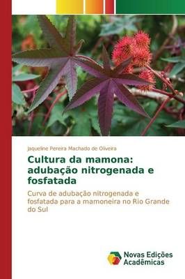 Cultura da mamona By Pereira Machado de Oliveira Jaqueline (Paperback)