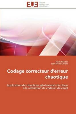 Codage Correcteur d'Erreur Chaotique By Collectif 9786131501920