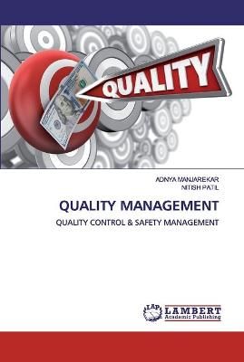 Quality Management By Manjarekar 9786139880225 (Paperback)