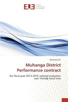 Muhanga District Performance contract By Bizimana Eric 9786202281157