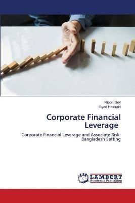 Corporate Financial Leverage By Dey 9786202800815 (Paperback)