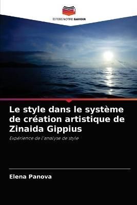 style dans le système de création artistique de Zinaida Gippius