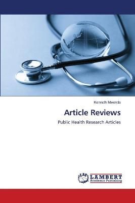 Article Reviews By Mwenda 9786203303520 (Paperback)