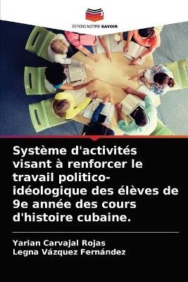Système d'activités visant à renforcer le travail politico-idéologique des élèves de 9e année des cours d'histoire cubaine.