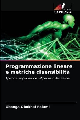 Programmazione lineare e metriche disensibilità By Folami (Paperback)