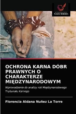 Ochrona Karna Dóbr Prawnych O Charakterze Mi?dzynarodowym (Paperback)
