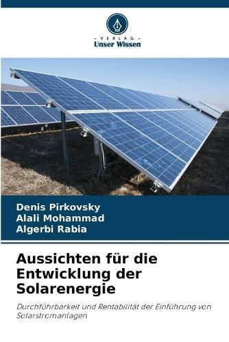 Aussichten Für Die Entwicklung Der Solarenergie 9786205085981