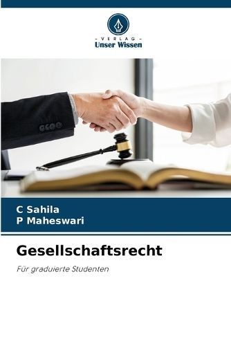 Gesellschaftsrecht By Sahila 9786206048657 (Paperback)