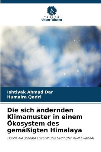 sich ändernden Klimamuster in einem Ökosystem des gemäßigten Himalaya