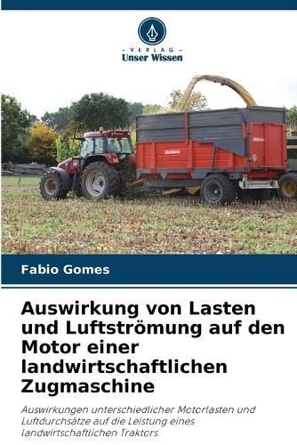 Auswirkung Von Lasten Und Luftströmung Auf Den Motor Einer Landwirtschaftlichen Zugmaschine