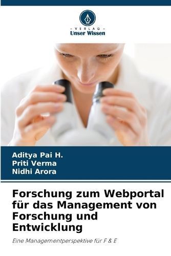 Forschung Zum Webportal Für Das Management Von Forschung Und Entwicklung