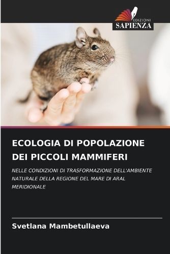 Ecologia Di Popolazione Dei Piccoli Mammiferi 9786206966388