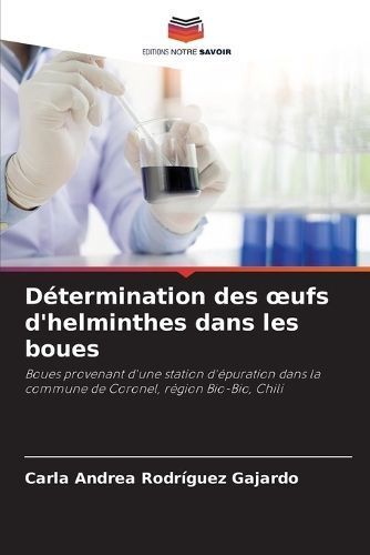 D?termination des oeufs d'helminthes dans les boues 9786207043040