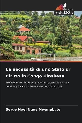 La Necessità Di Uno Stato Di Diritto in Congo Kinshasa 9786207365227