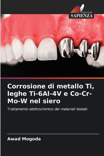 Corrosione Di Metallo Ti, Leghe Ti-6Al-4V E Co-Cr-Mo-W Nel Siero