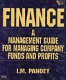 Finance By I.M. Pandey 9788120309180 (Paperback)