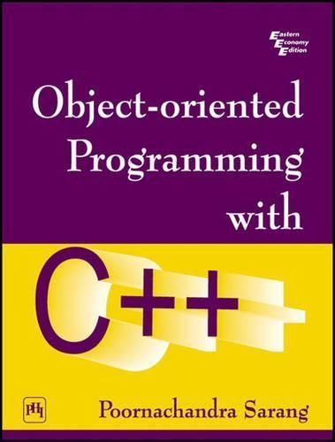 Object Oriented Programming with C++ 9788120326132 (Paperback)
