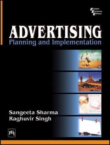 Advertising By Sangeeta Sharma 9788120329737 (Paperback)