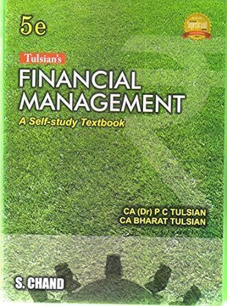 Financial Management By P. C. Tulsian 9788121932028 (Paperback)
