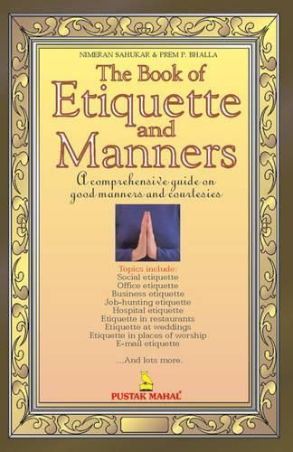 The Book of Etiquette and Manners By N. Sahukar 9788122308341