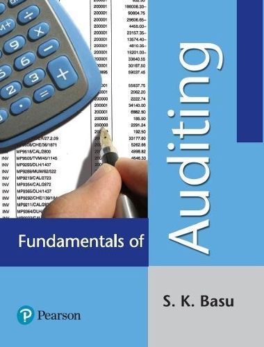 Fundamentals of Auditing By Sanjib Kumar Basu 9788131728857