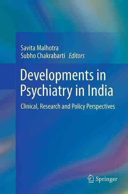 Developments in Psychiatry in India 9788132229360 (Paperback)