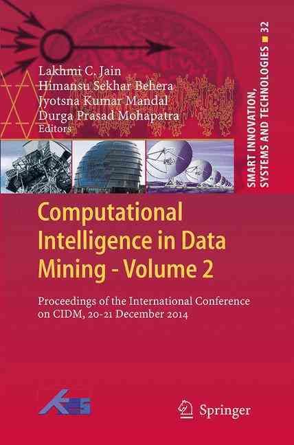Computational Intelligence in Data Mining - Volume 2 9788132235613