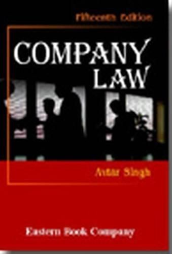 Company Law By Avtar Singh 9788170129998 (Paperback)
