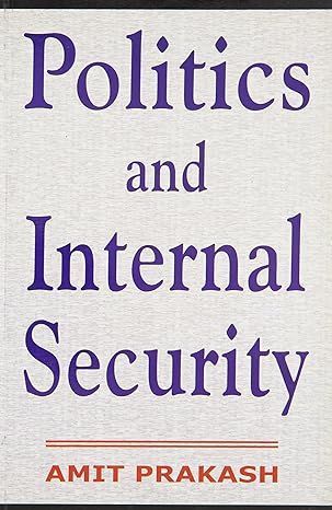 Political and Internal Security By Amit Prakash 9788171548873