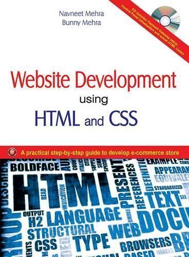 Website Development Using HTML & CSS By Bunny Mehra 9788178063096