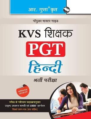 Kendriya Vidyalaya Sangathan Shikshak Pgt By R. Gupta 9788178128832