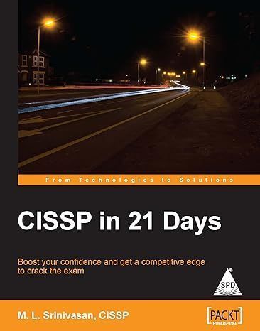 CISSP in 21 Days By M. L. Srinivasan 9788184046731 (Paperback)