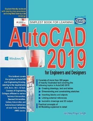 Autocad 2019 By Singh 9788193162286 (Paperback)