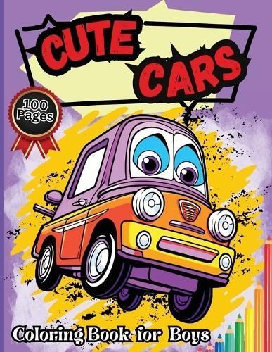 Cute Cars Coloring Book for Boys By Tobba 9788269273007 (Paperback)