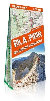 terraQuest Trekking Map Rila and Piryn By terraQuest 9788361155591